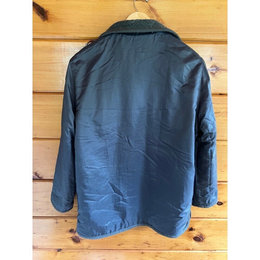 Braetan Reversible COOL Front Button Nylon Gray or Fleece Coat Size Small - Picture 10 of 10